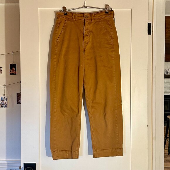 Everlane The Utility Straight-Leg Pant - 4 - Oak Brown - Picture 4 of 5
